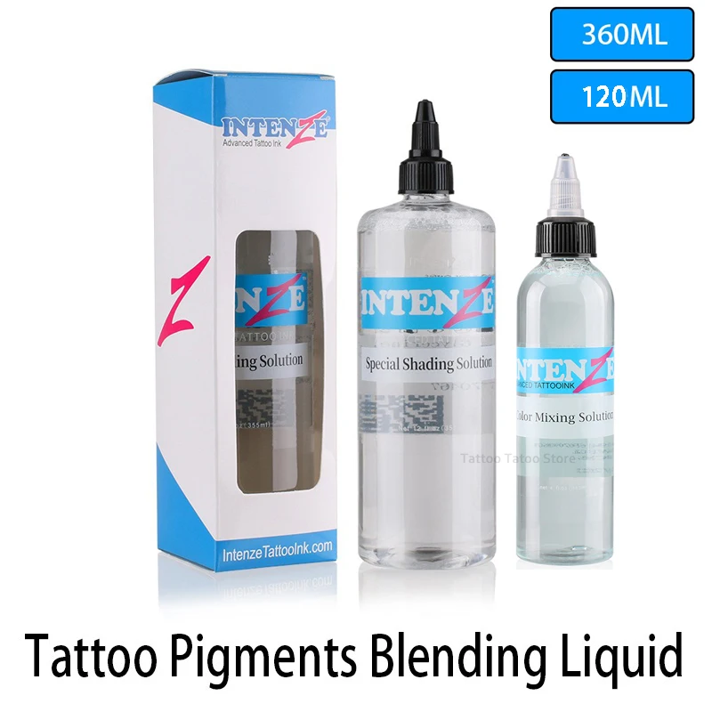 

120 мл/360 мл бутылка пигментов для татуировок растушевывающая жидкость профессиональные чернила для татуировок специализированный Тонер для татуировок художественные принадлежности инструмент