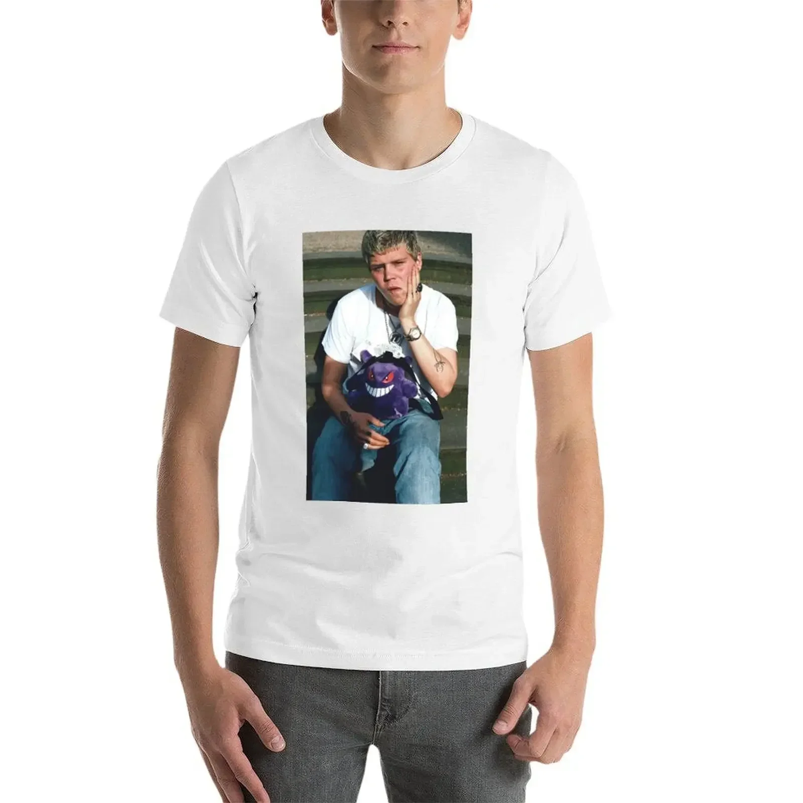 Футболка YUNG LEAN корейские модные заготовки большие мужские футболки для больших и