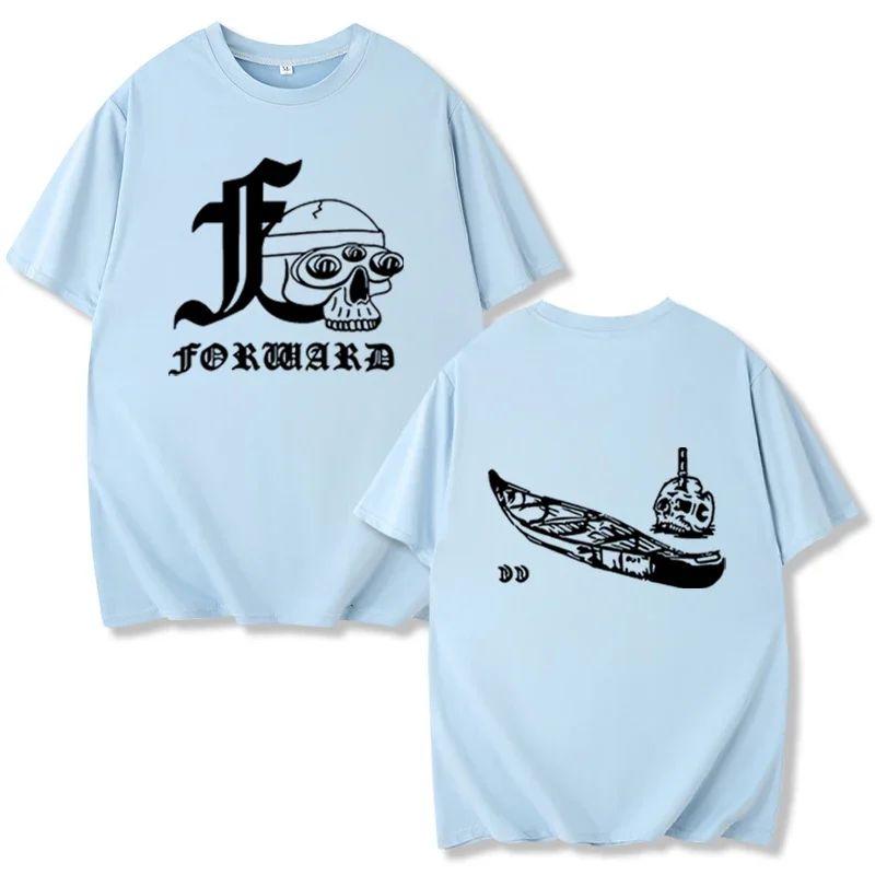 Мужская Летняя Футболка С Рисунком Черепа И Принтом Ночного Видения В Стиле