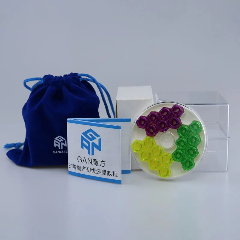 GAN 356 M Магнитный Скоростной Куб Без Наклеек Профессиональная Игрушка-головоломка