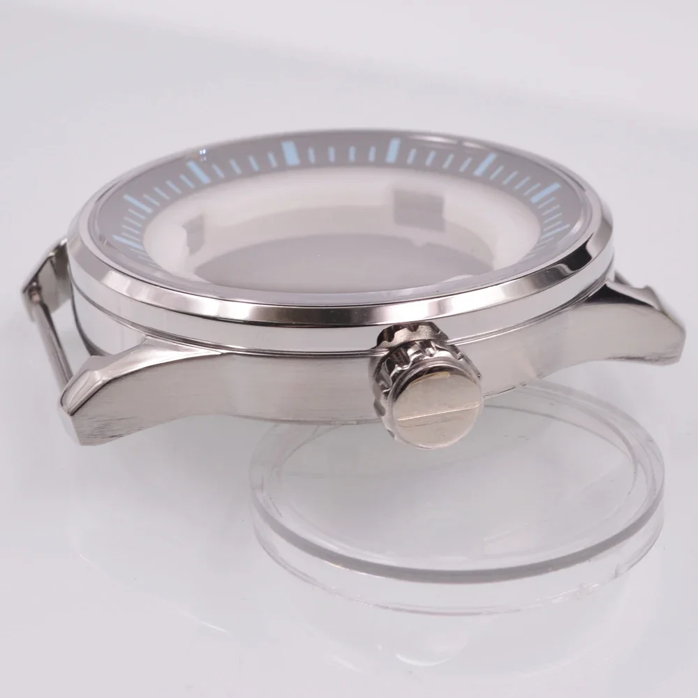 Часы из нержавеющей стали с сапфировым стеклом 44 мм