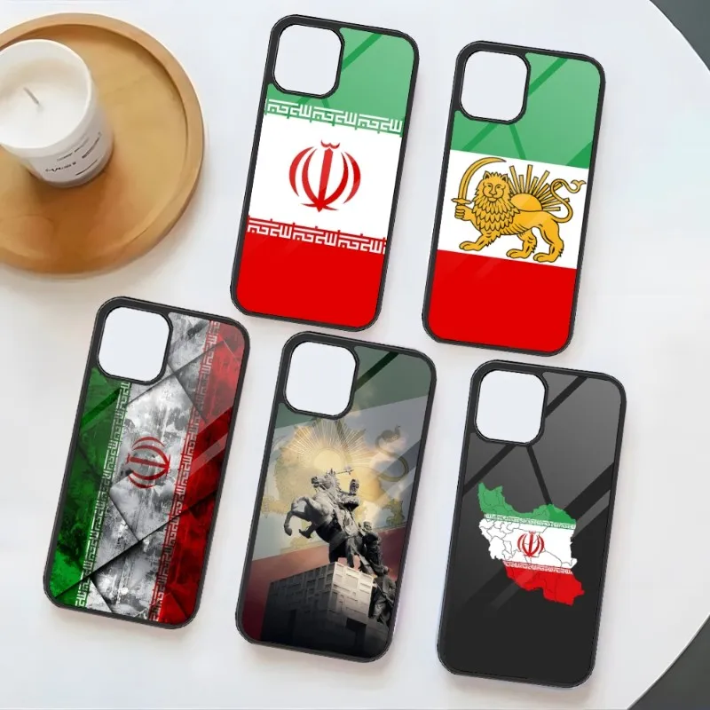 Чехол для телефона с иранским флагом чехол из поликарбоната и ТПУ Samsung Galaxy S10 S30 S22