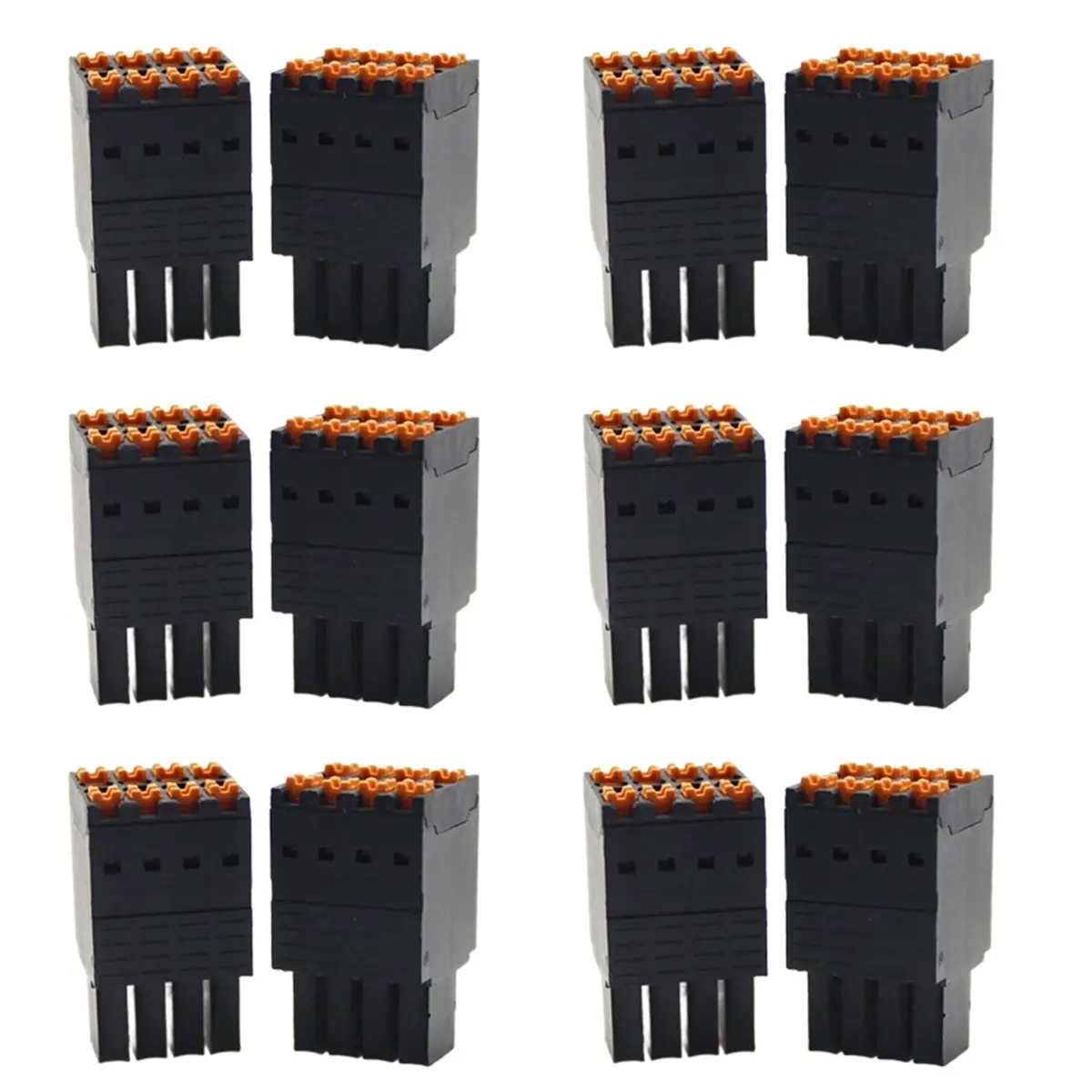 Фото НОВЫЙ L73A, 12 шт., разъем B2CF GRID INSTRUMENTATION 8PIN 15EDGKNHB 3.5MM FEMALE DEGSON, двухслойный, вставной, клеммный блок №2