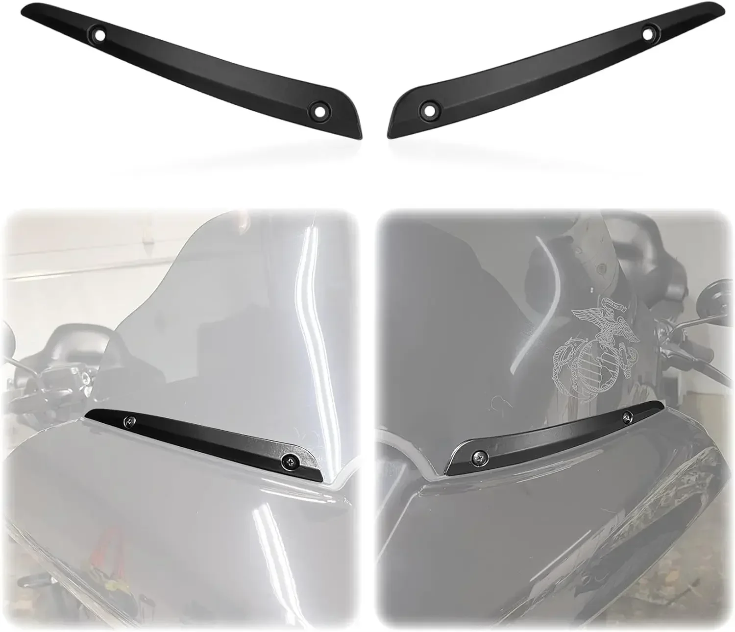 

Аксессуары для мотоциклов, накладка на лобовое стекло, боковая накладка для Harley Road Glide Ultra FLTRU FLTRX Special FLTRXS 2015-2023