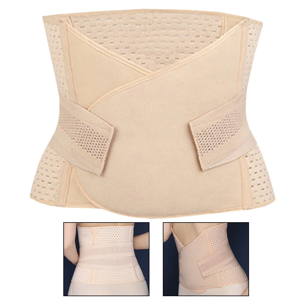 

Postpartum Support Recovery Belly Wrap Postnatal Shaper for Woman (Flesh Colour)