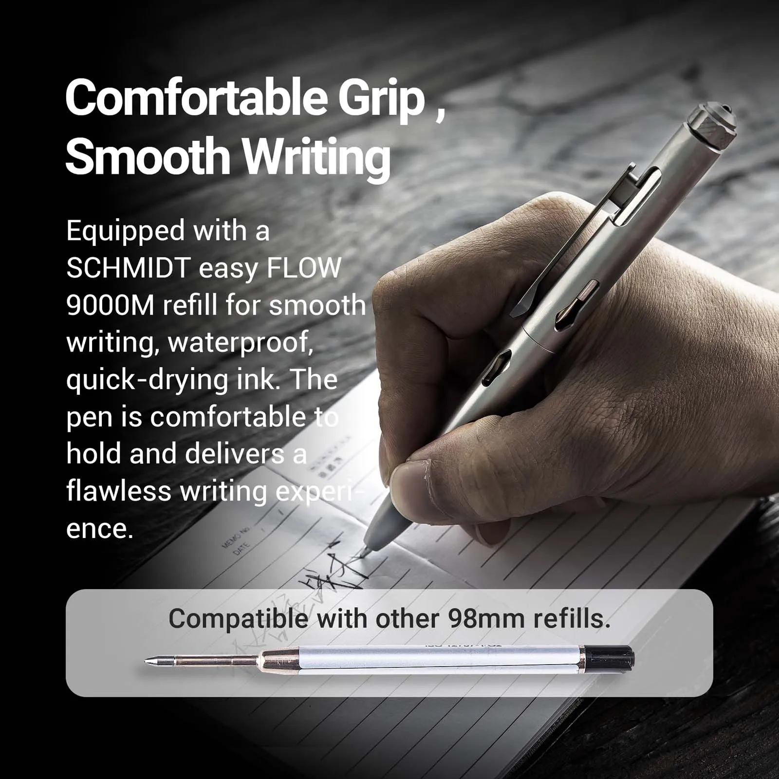 NEXTORCH NP11 Ti тактическая ручка военного назначения Высококачественная для