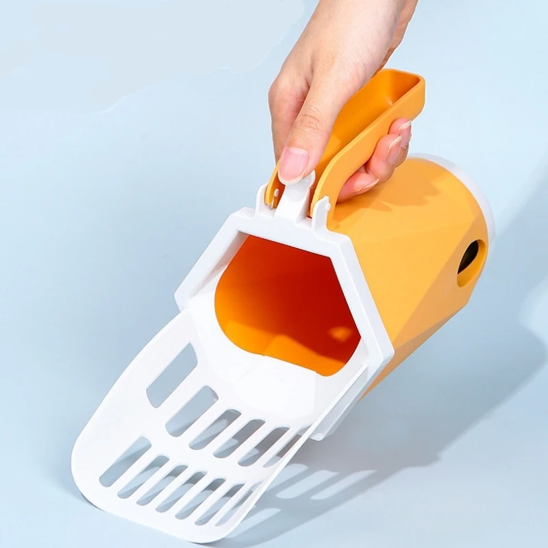 Shovel Kitty Toilet Sandboxes Shovel Pets Poop Sand Clean Artifact Tool