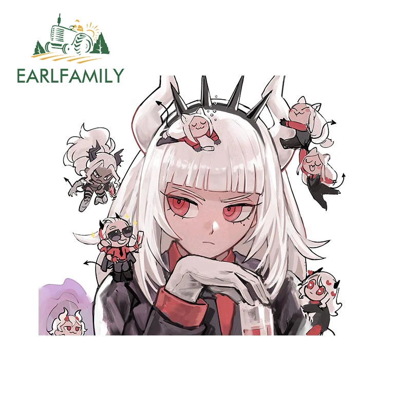 

EARLFAMILY 13 см x 10,1 см, наклейка на окна холодильника, окклюзия, царапины, автомобильные наклейки, защита мотоцикла, автомобиля, двери