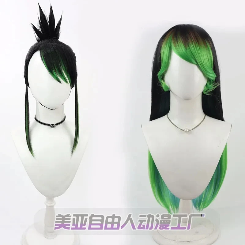 Фото ER1KVTuber Hanahata Kaika Chaika Brian Парик для косплея, парик для персонажей аниме, парик для Хэллоуина, карнавала, вечеринки, термостойкий синтетический парик №2