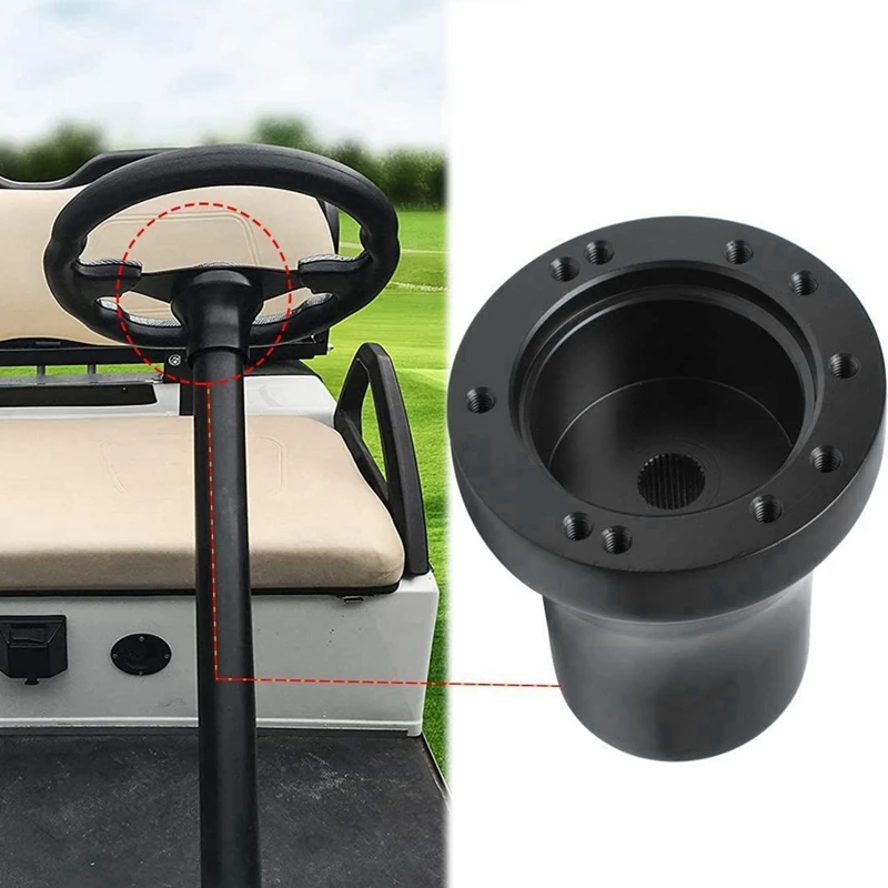 Адаптер рулевого колеса EZGO адаптер тележки для гольфа TXT/RXV монтажный черный