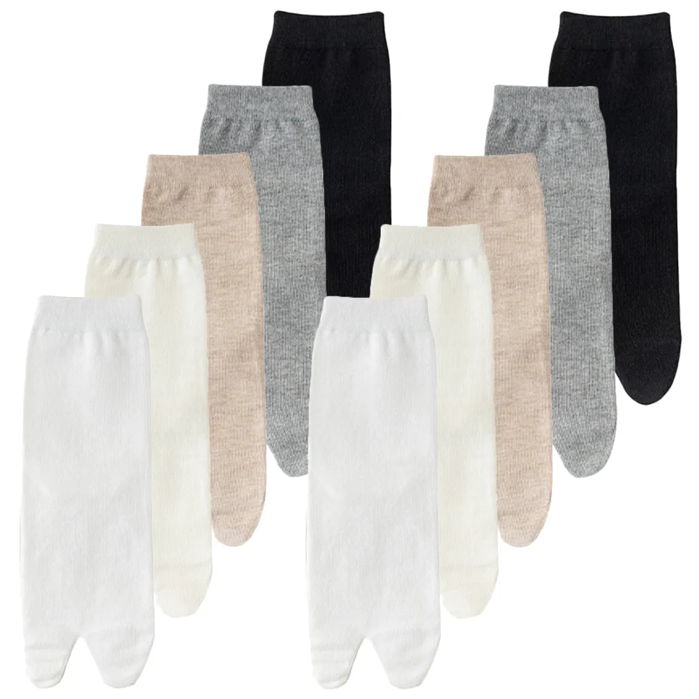 

Носки, шлепанцы с пальцами, японские Tabi хлопковые полусапожки унисекс, теплые носки, сандалии, большие спортивные женские короткие спортивные низкие сапоги