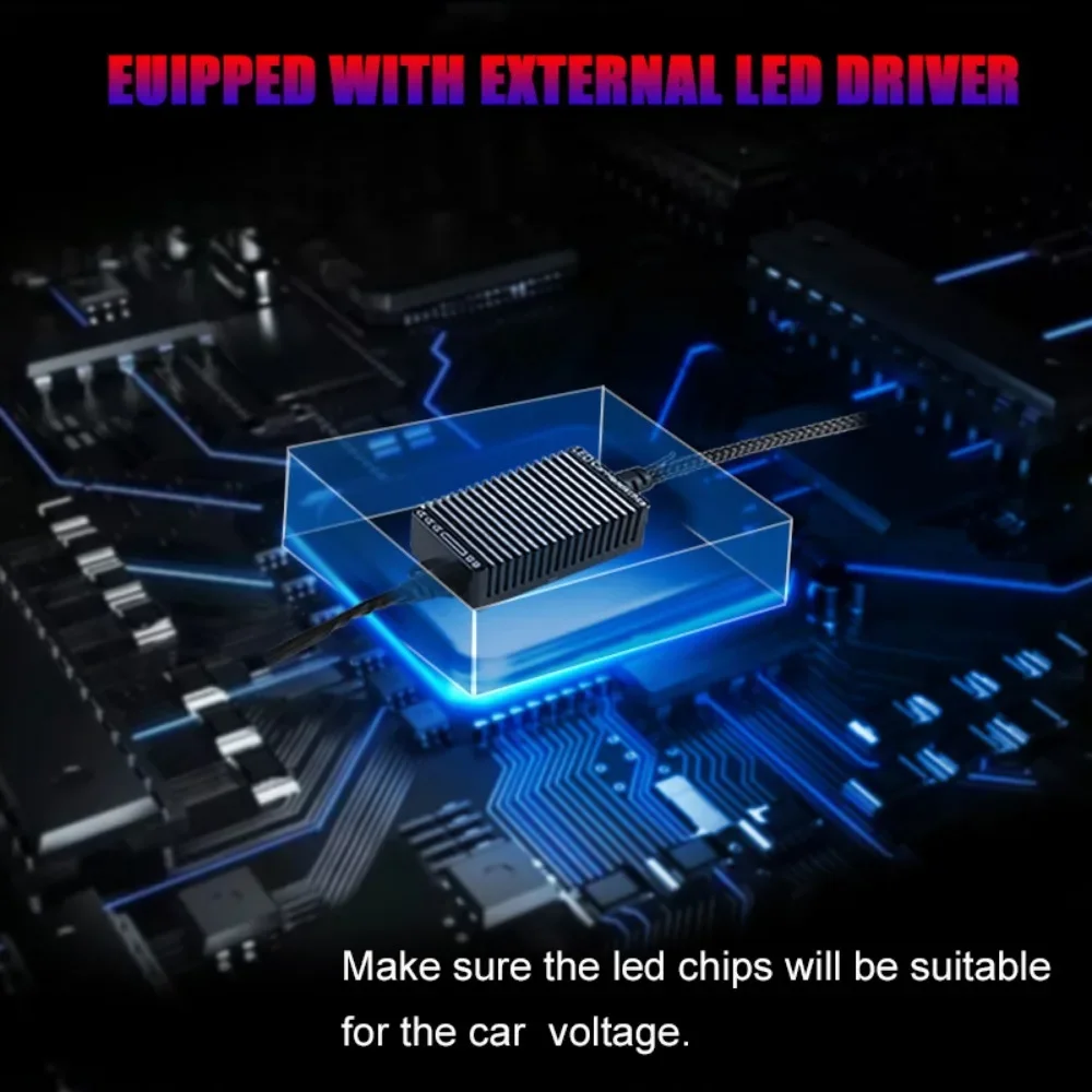 Мощный 2 5 дюймовый Bi светодиодный объектив проектора 12 в 24 35 Вт 40 лампы головного