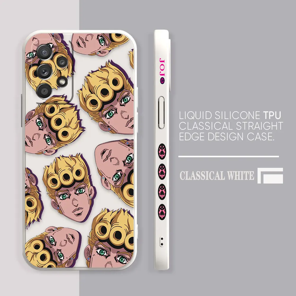 Case For Samsung Galaxy A91 A14 A73 A72 A71 A53 A52 A51 A42 A33 A32 A22 A21S A715F A52S A22S 4G 5G Case Jojo Bizzare Adventure