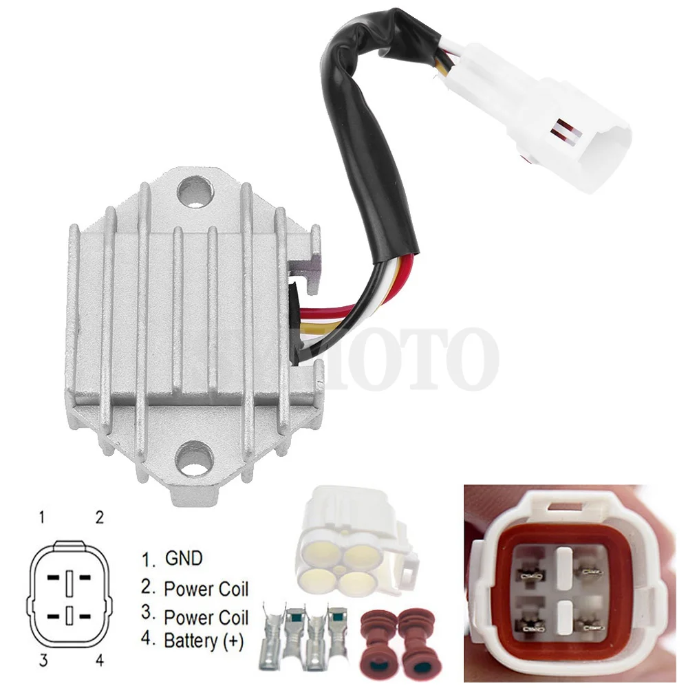 

For YAMAHA ATV YFZ450 2004 2005 2006 2007 2008 2009 YFZ450LES YFZ450S YFZ450SET YFZ450SPV YFZ450V Voltage Regulator Rectifier
