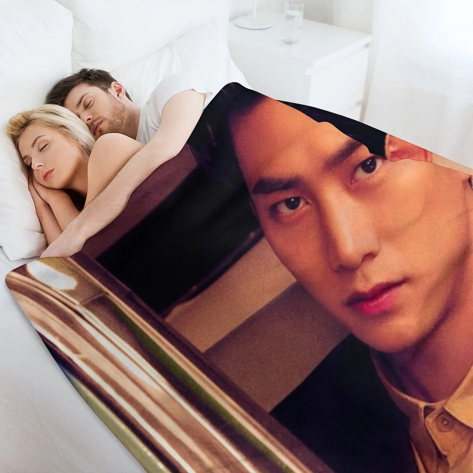 2PM With Me Again - TAECYEON Плед Зимние кровати Перемещение на диван Одеяла