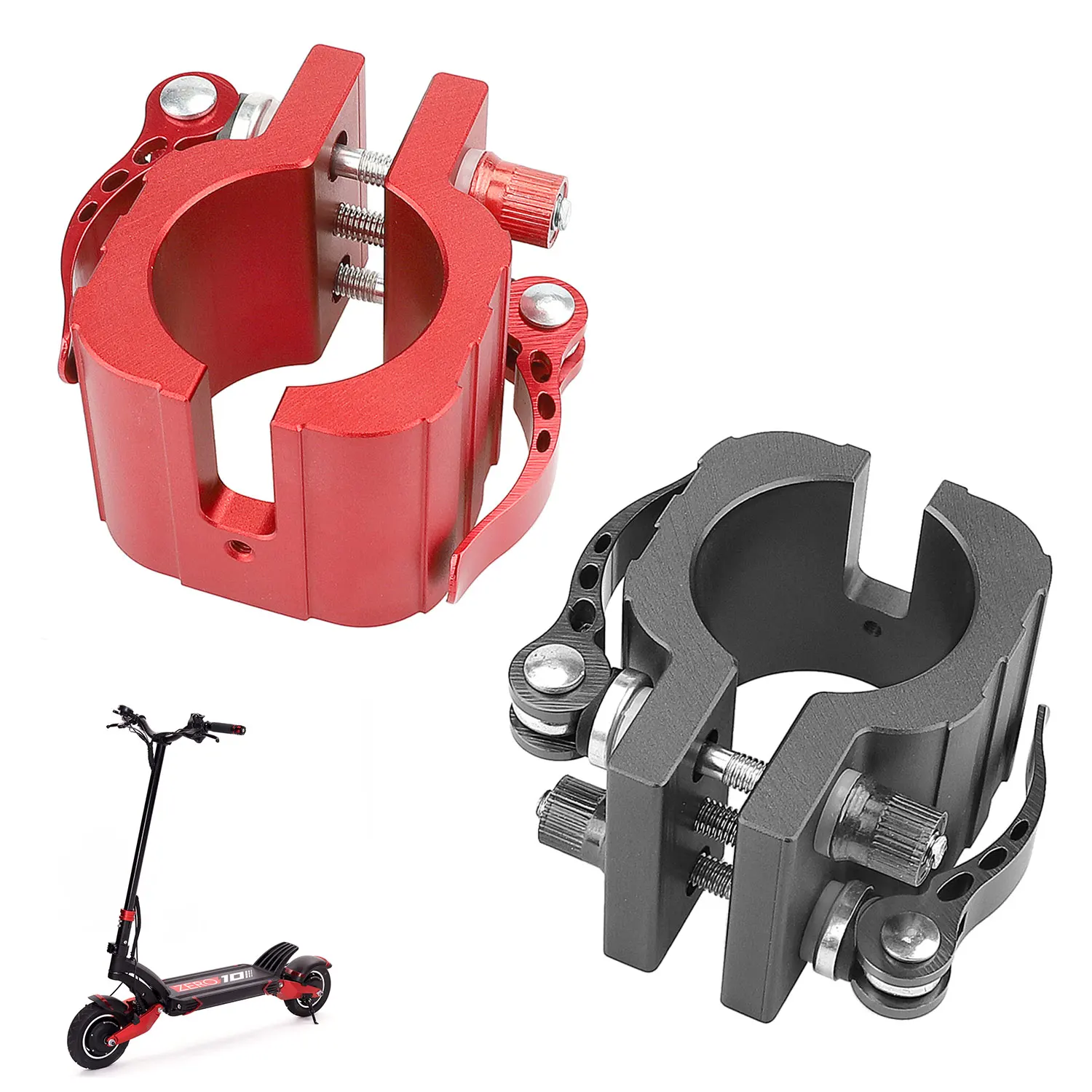 

Ulip Upgraded Folding Clamp For ZERO 8X 10X 11X Speedual Dualtron DT3 Spider Thunder Electric Scooter Rugged Lock Vertical Rod