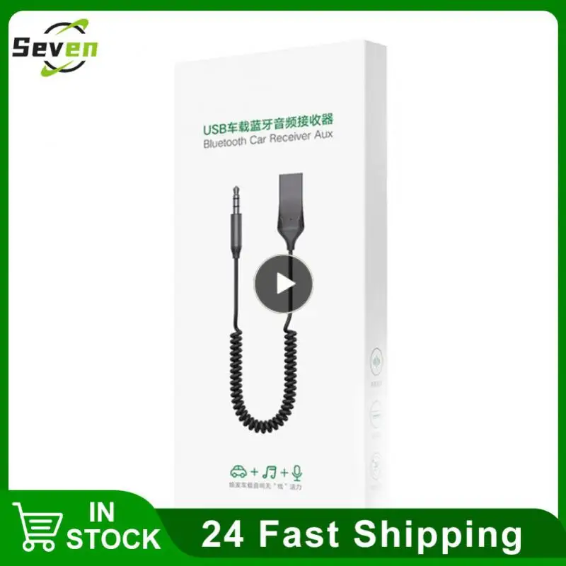 

Usb Speaker Dongle Cable 5.0 Receptor Jack Aux bluetooth-compatible Lcd Adapter Wireless Audio Music Transmitter 3.5mm