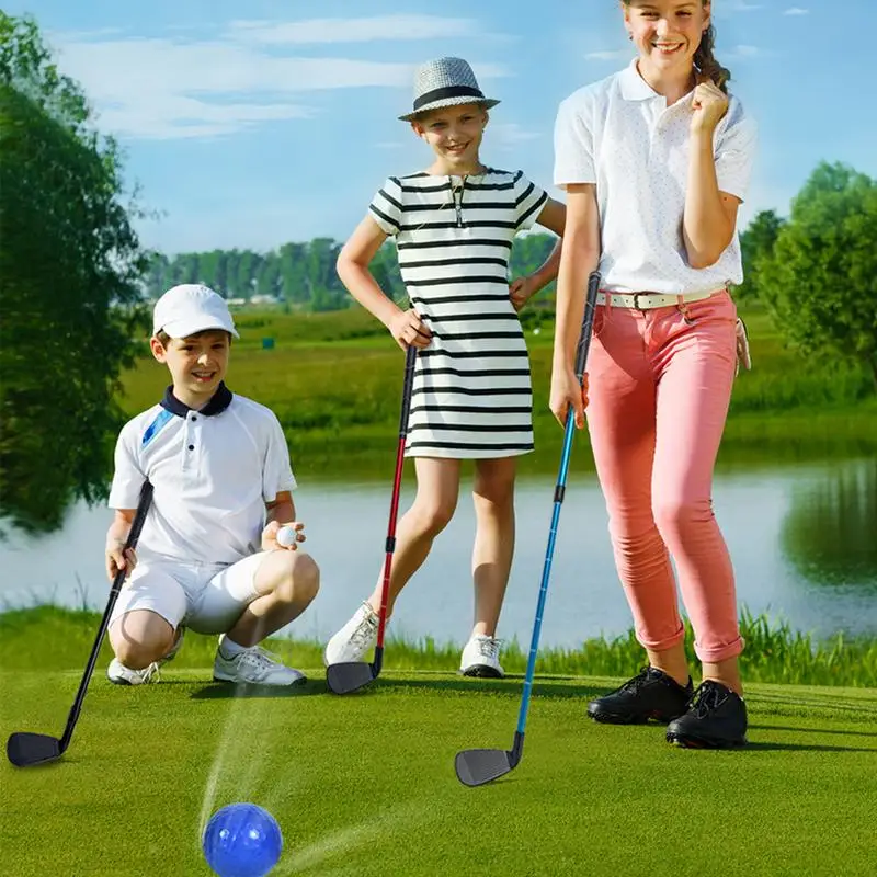 Детская клюшка для гольфа двусторонняя регулируемая длина миниатюрные клюшки