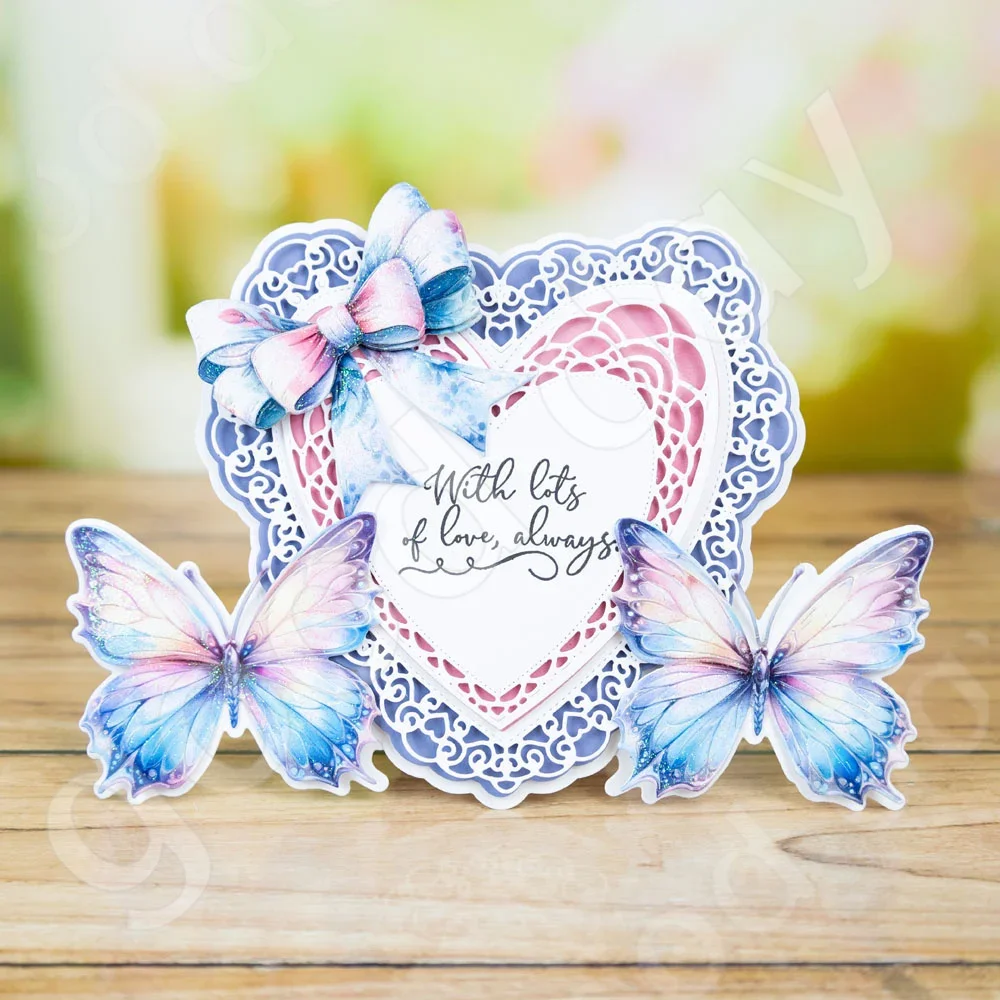 Праздничный фонарь-бабочка металлические штампы для DIY подарки скрапбукинга