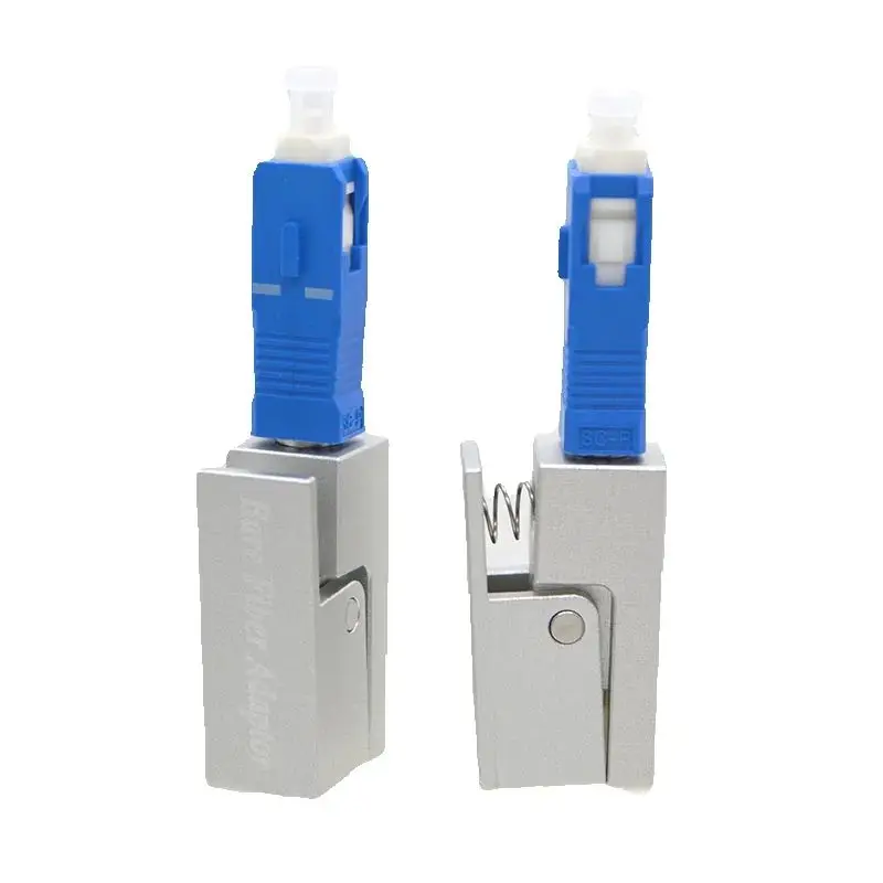 Новый оптоволоконный разъем SC UPC APC квадратный голый адаптер фланец временная