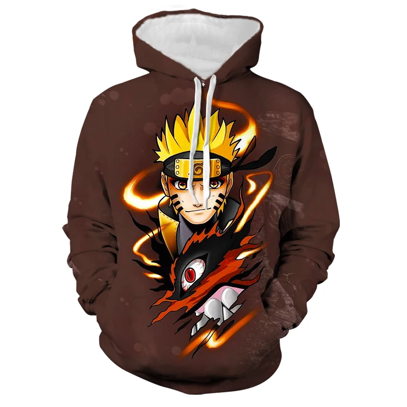 

Anime Naruto 3D Print Hoodie Men Funny Kawaii Loose Long Sleeve Top Baby Kids Harajuku O Neck Sweatshirt Plus Size Hoodie