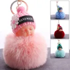 Персональный подарок Спящий ребенок брелок-плюшевая кукла кулон свадебной Дети Детская игрушка для душа с наилучшими пожеланиями, подарки для любимой, подруги