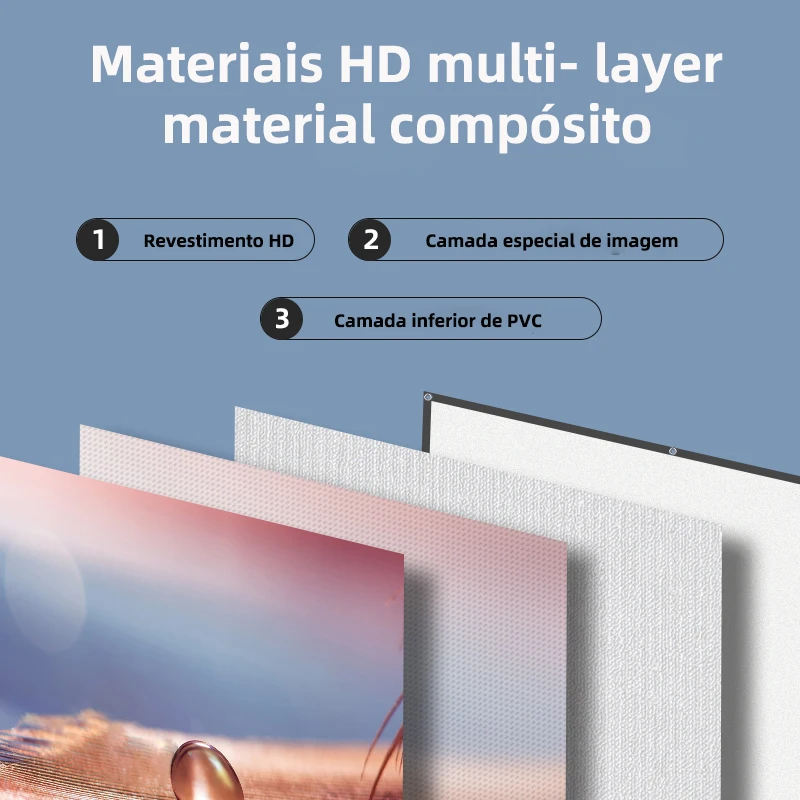 VEIDADZ экран для проектора | Проекционные экраны