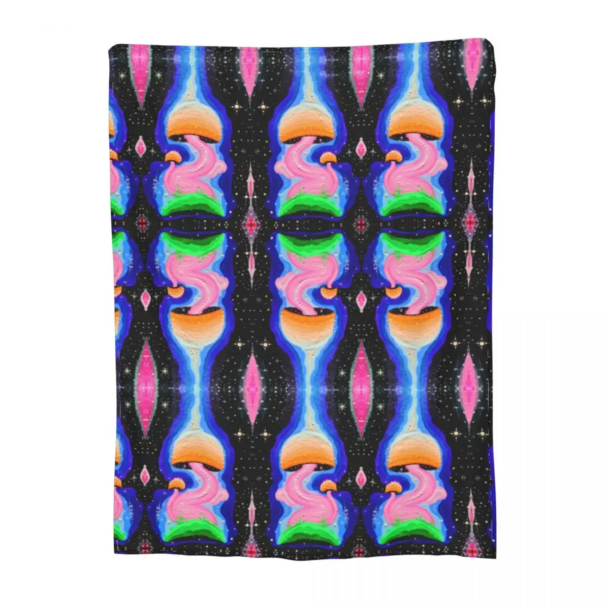 

Волшебное искусственное космическое растение с принтом, пушистое покрывало для кровати, диван, удобные одеяла