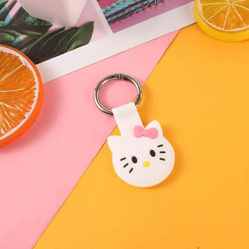 

Sanrio Hello Kitty Epoxy Protective Case Cell Phone Airtag Locator Tracking Device Anti-Lost Child Bag Pendant Festival Gift