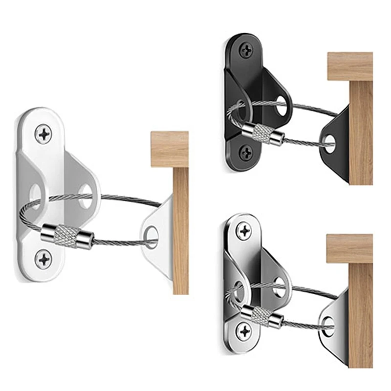 

10 PCS Furniture Anchor For Furniture Dresser Wall Safety Anchor Furniture Fastener Wall A