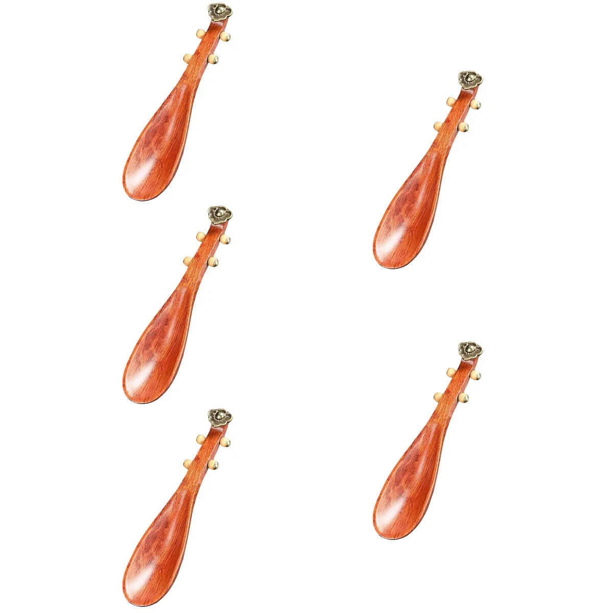

5pcs Practical Wood Tea Spoon Practical Tea Tea Scoop Multifunction Scoop for Kitchen
