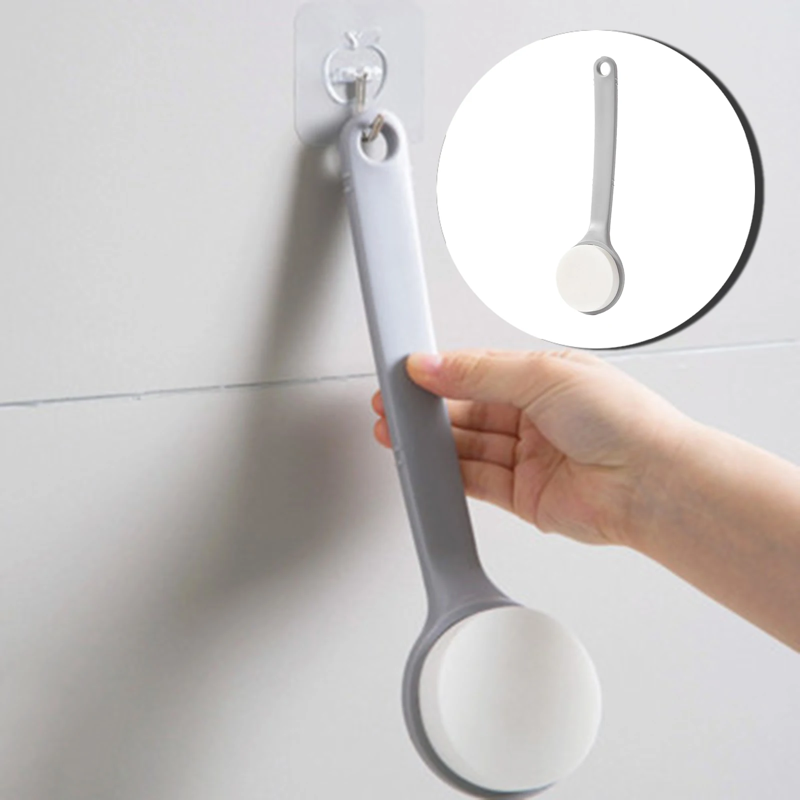 

Лосьон-аппликатор, щетка для мытья тела, мягкая щетка с длинной ручкой для спины, ног, загара, ванны, тела, солнцезащитный крем для мужчин и же...