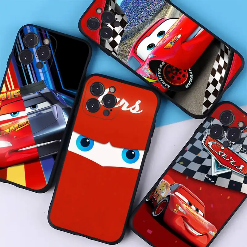 

Disney Cars Lightning McQueen 95 Phone Case For iPhone 14 11 12 13 Mini Pro XS Max Cover 6 7 8 Plus X XR SE 2020 Funda Shell
