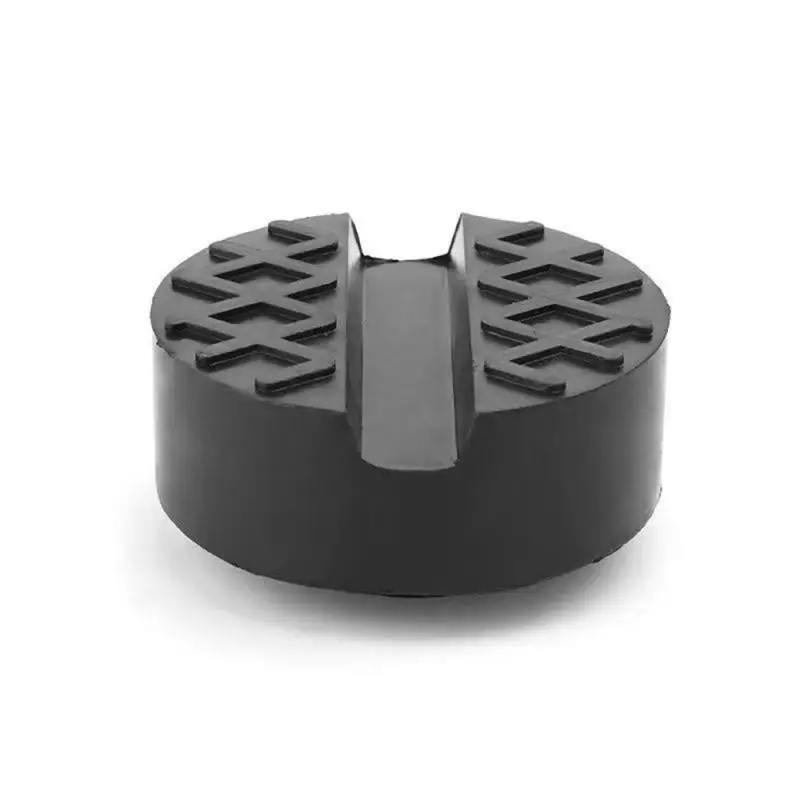 

Universal Car Lift Jack Stand Rubber Pads Support Block Black Slotted Floor Pad Frame Rail Adapter Scissor Jack Pad Frame