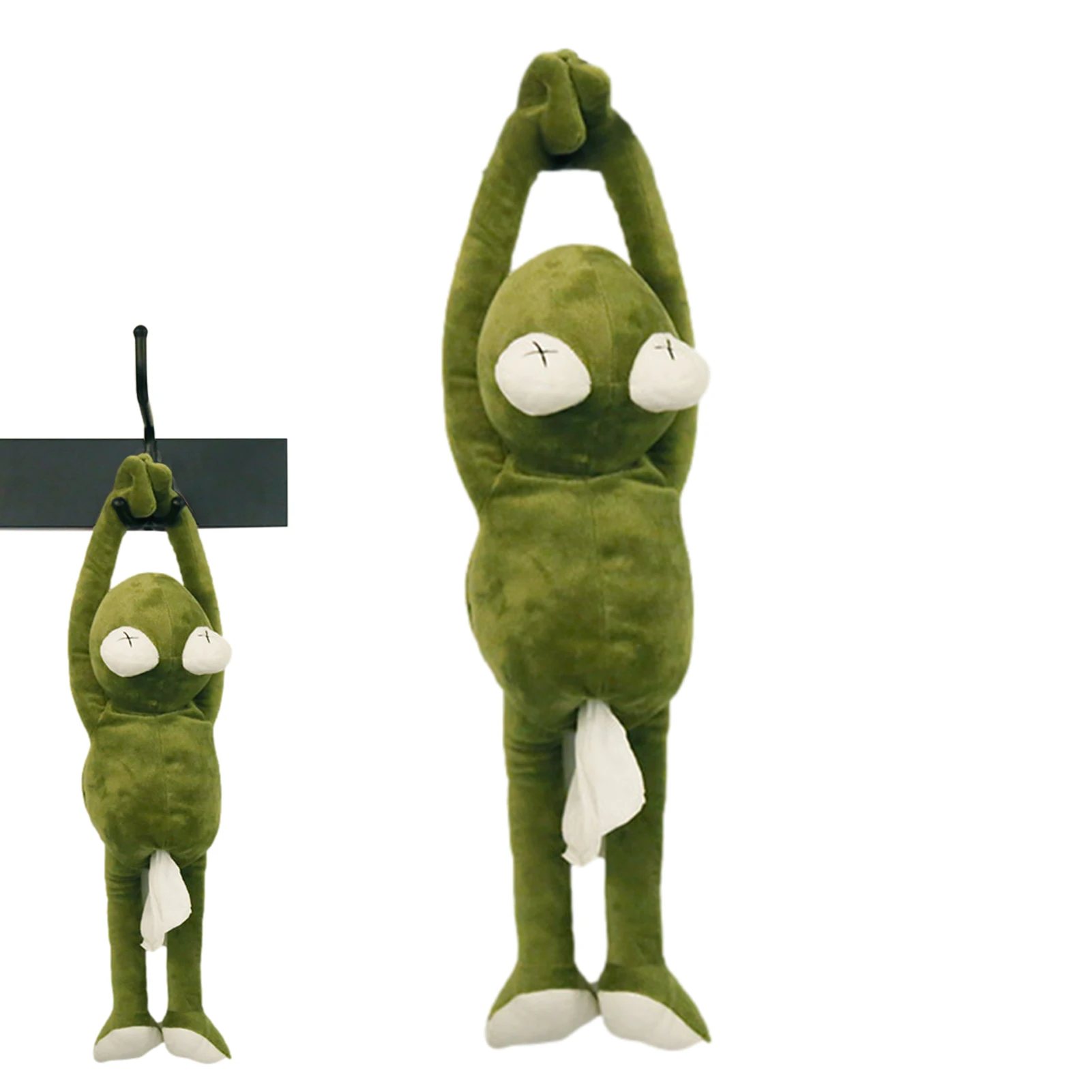 

Коробка для салфеток в виде лягушки для автомобиля, контейнер для салфеток в виде мультяшных лягушек и животных для дома и офиса, диспенсер ...