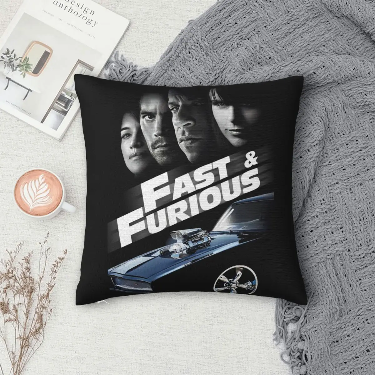 Наволочки для подушки в виде фильма Форсаж