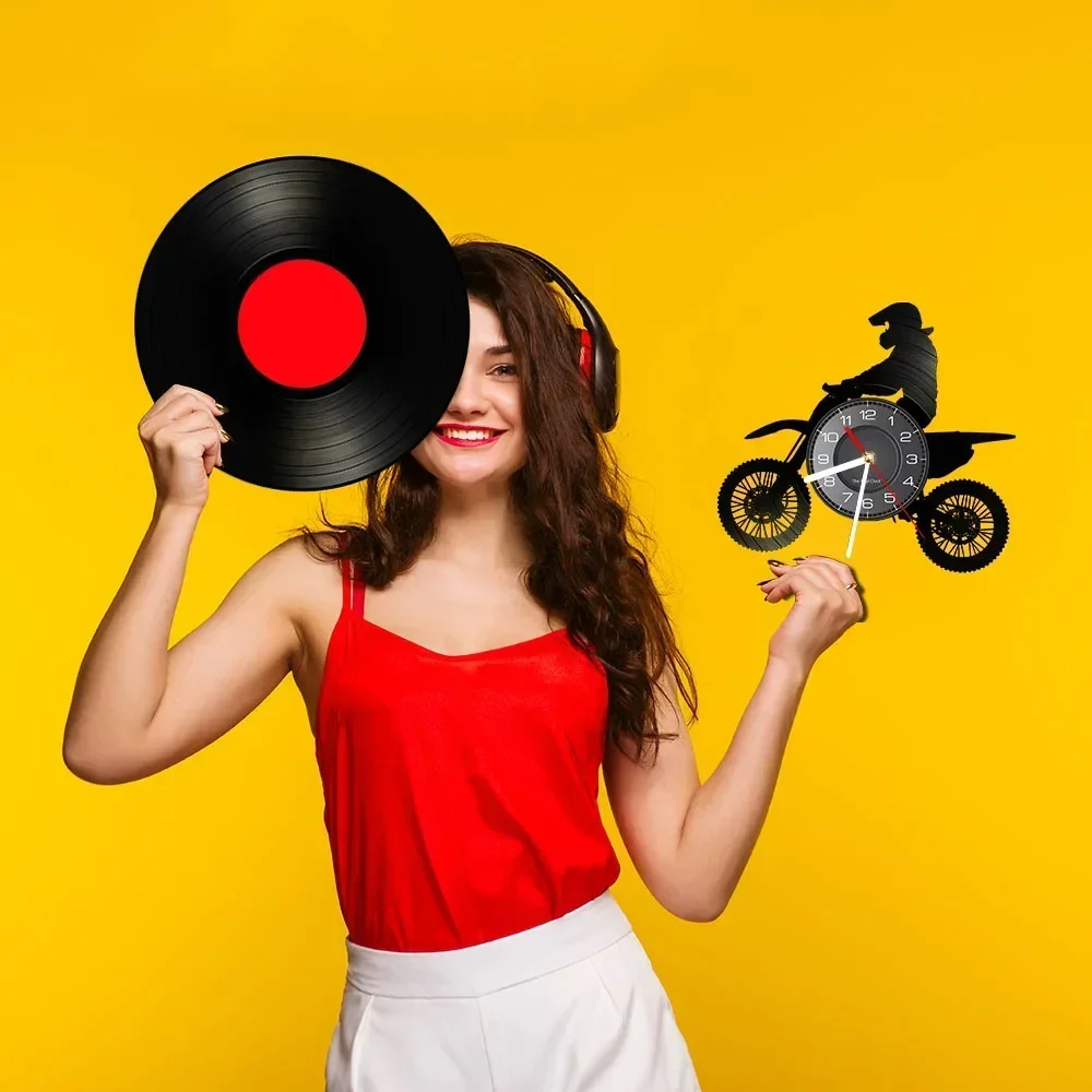 Настенные часы Mtx Mototrax Motocrosser профессиональные Винтажные Украшения для езды по