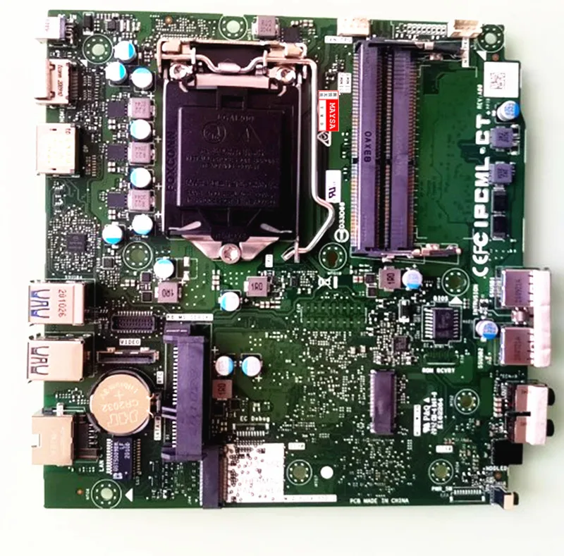 

For Dell Optiplex 3080 MFF Motherboard DDR4 LGA 1200 IPCML-CT HGFJM 0HGFJM M3F6C 0M3F6C J2J3Y 0J2J3Y