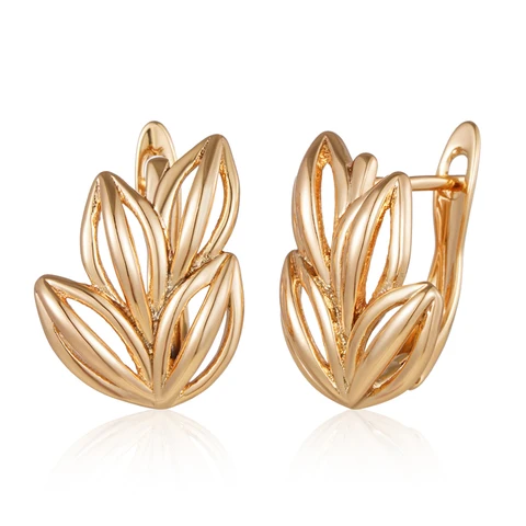 Серьги Wbmqda 585 розового золота