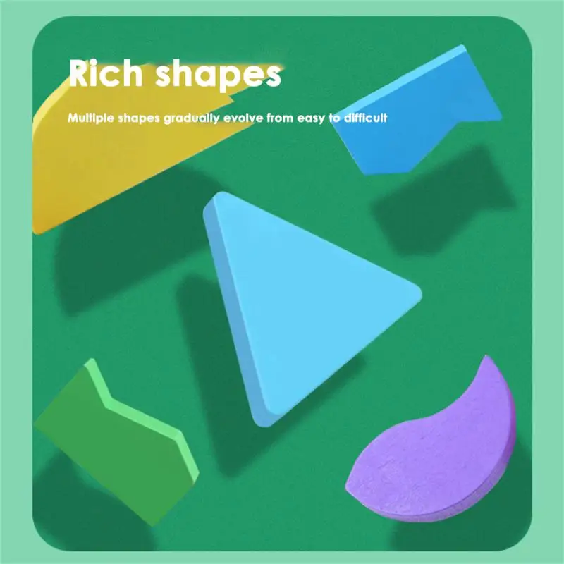 Детская Геометрическая познавательная доска раннего развития три-две формы