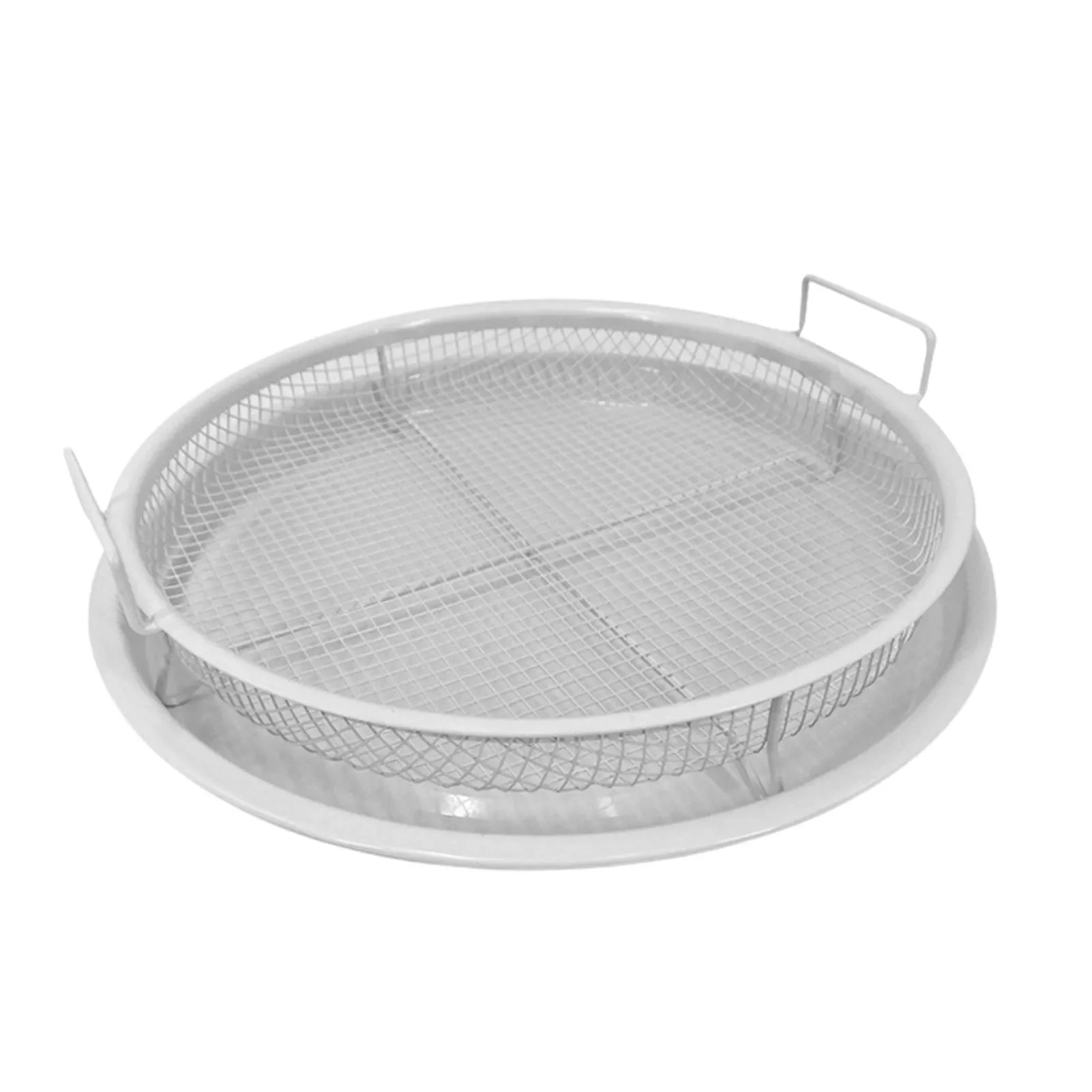 

Air Fryer Basket For Oven Non-stick Air Fryer Crisper Plate And Basket Non-Stick Coating Air Fryer Plate And Basket Stainless