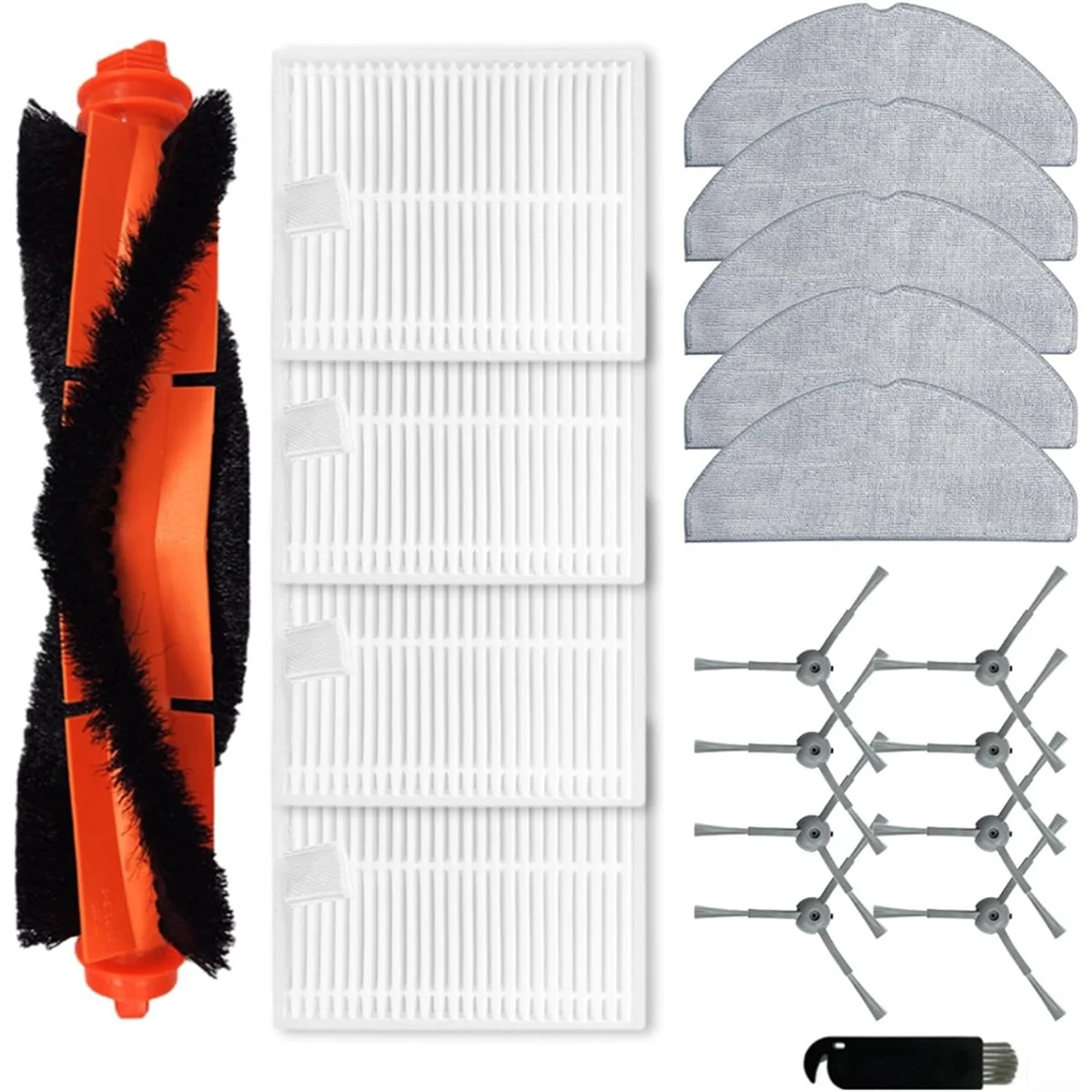 Для Lubluelu L20 робот-пылесос сменная основная боковая щетка HEPA-фильтр подушечки для