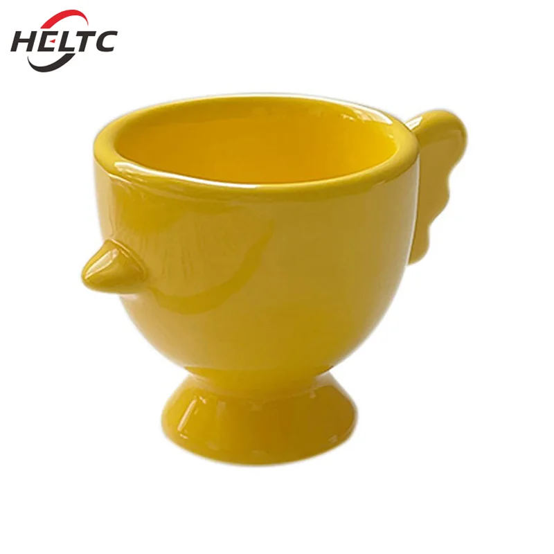 Чашка для яиц свернутая основа сплошной цвет нескользящая ручка хорошая