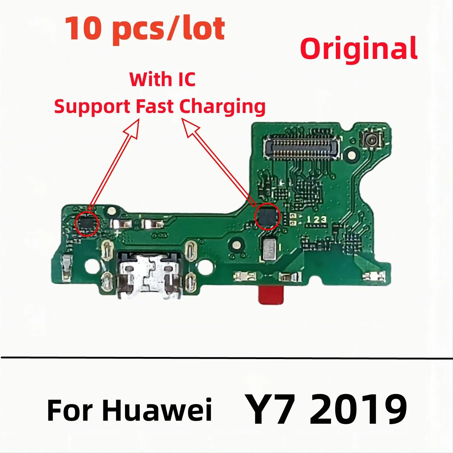 10 шт./лот оригинальный USB-разъем для зарядного устройства док-станция порт