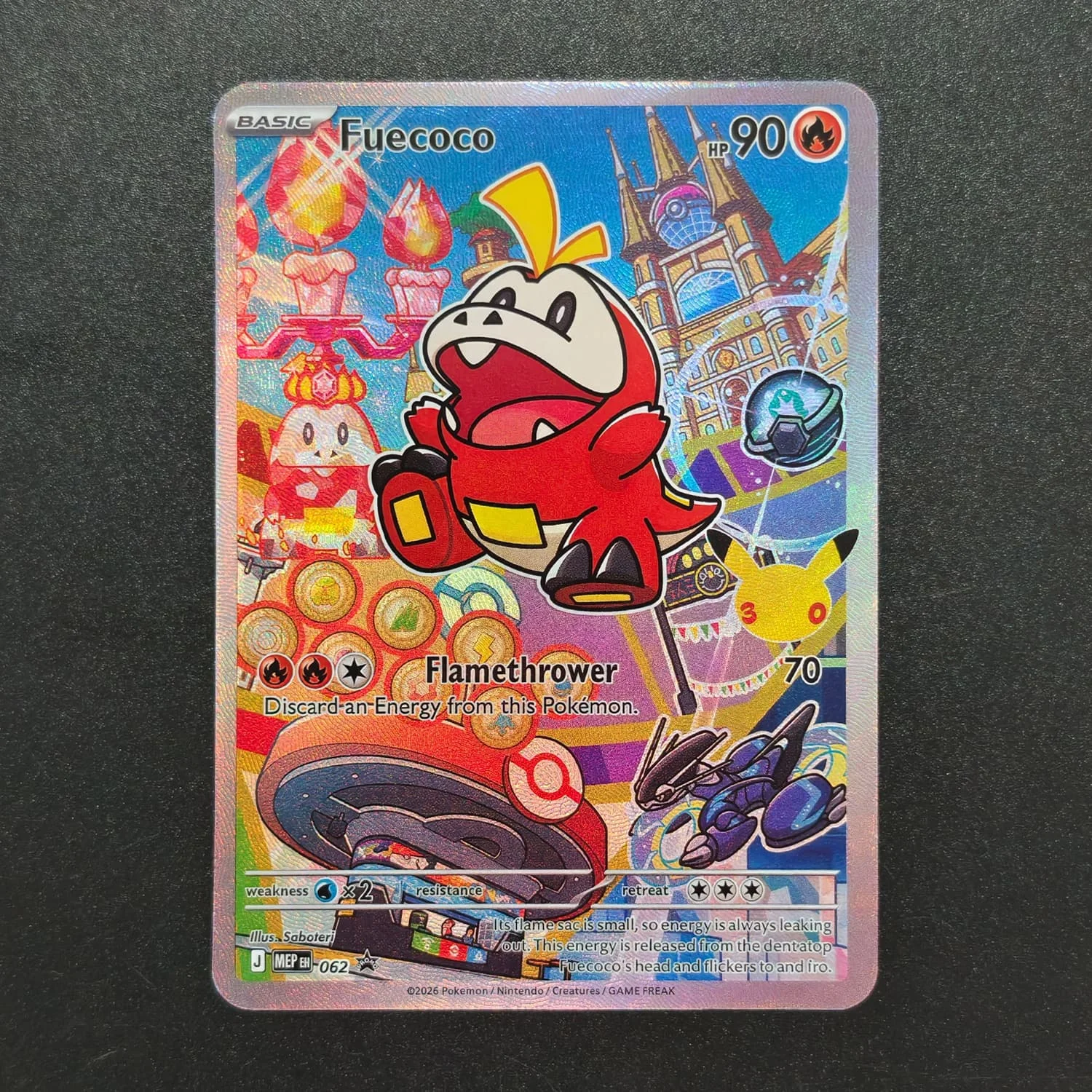 Фото Коллекционная карточная игра Self Made Proxy Pokemon English 30TH Celebration First Partner MEP Series 3 Hoenn Kalos Paldea №3