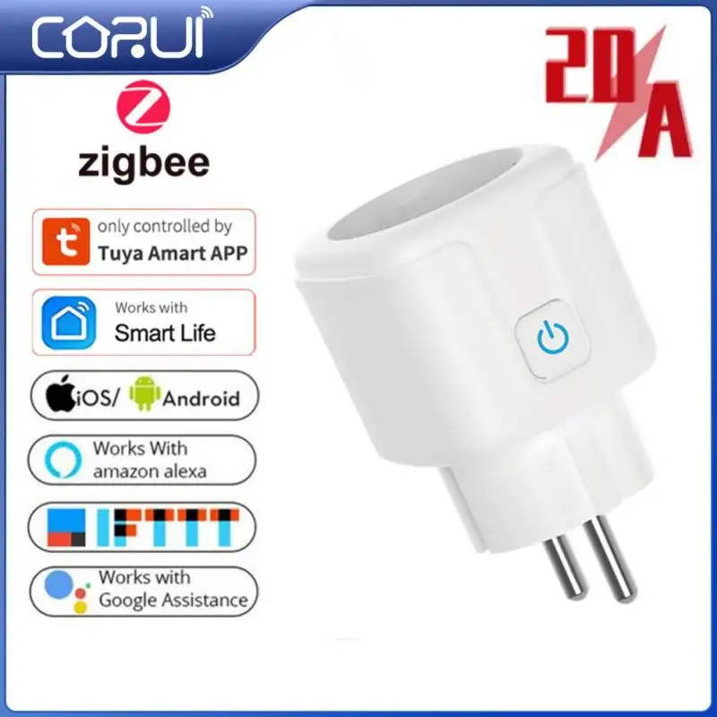 

Умная розетка с Wi-Fi, с евровилкой, 20 А