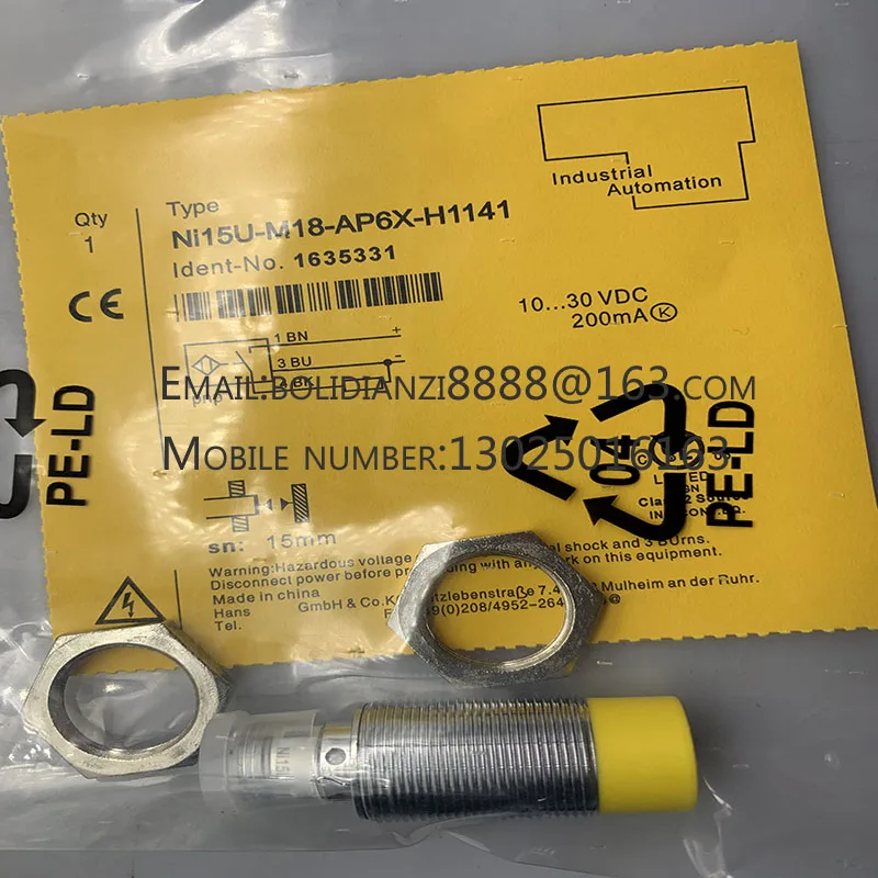 Точечный датчик NI15U-M18-AP6X-H1141-H1141 Бесконтактный переключатель