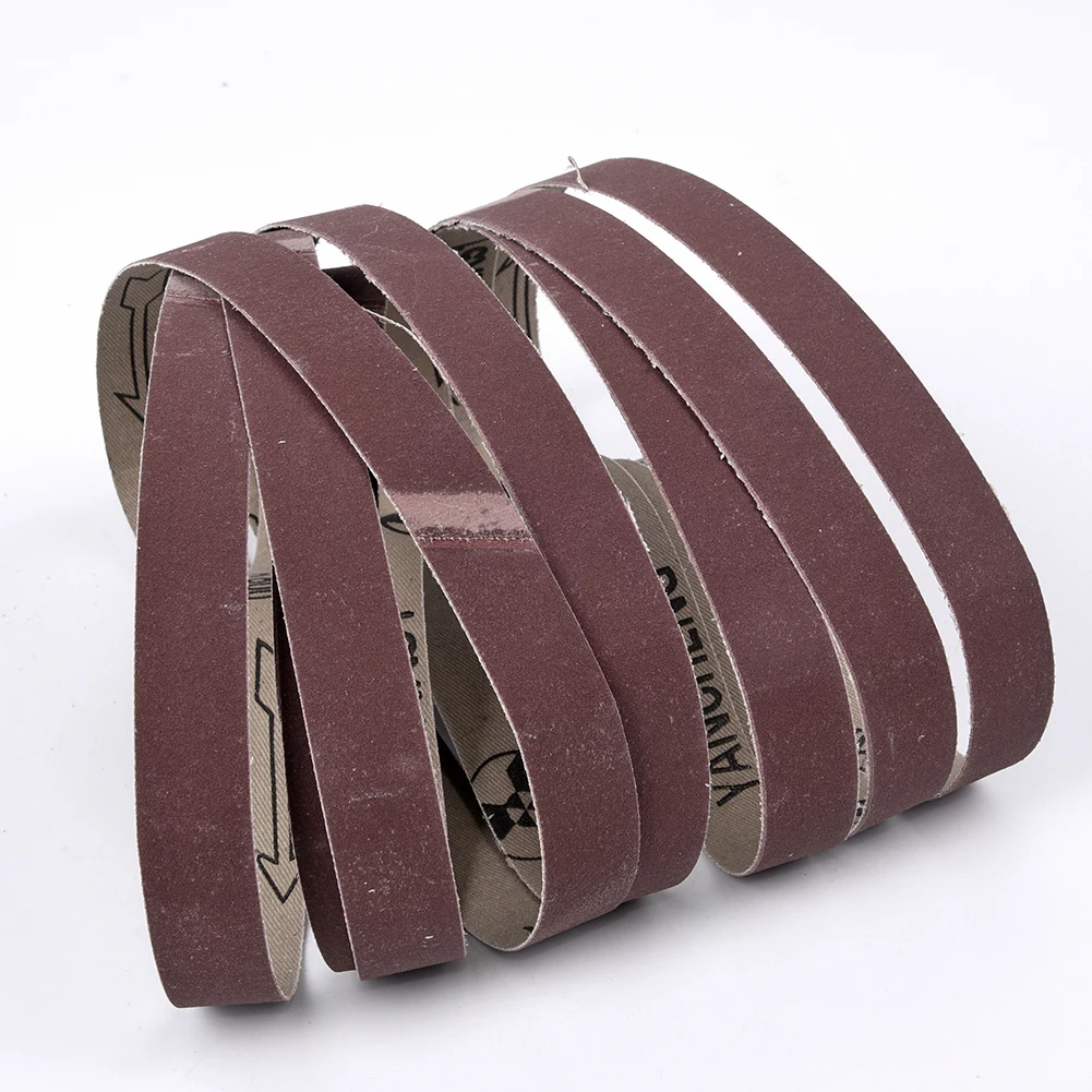 

30pcs 520X20mm Sanding Belts Abrasive 120-800 Grits Sanding Screen Band For Wood Soft Metal Grinding Polishing Sand Paper