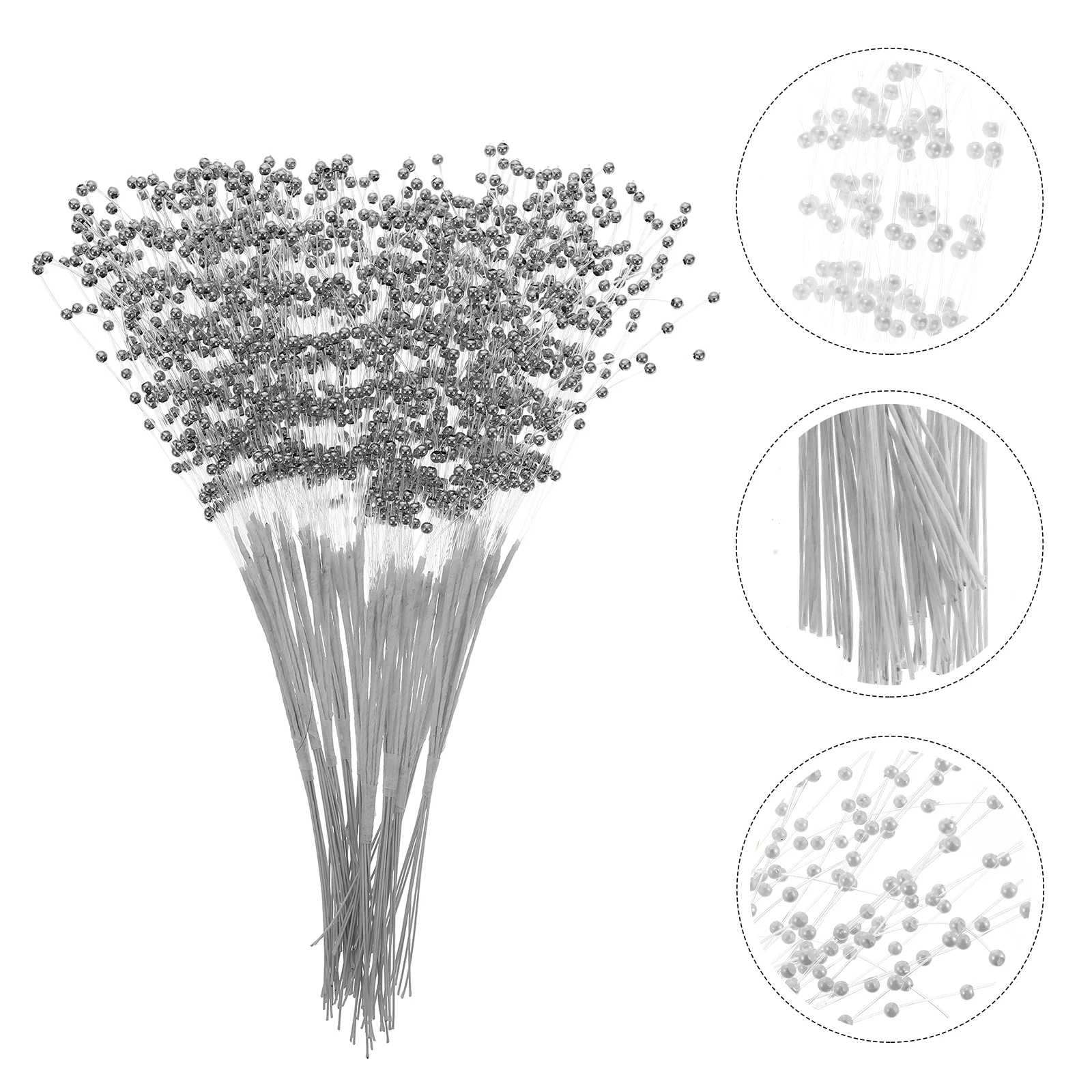 

100 шт., пластиковые жемчужные палочки для украшения свадьбы