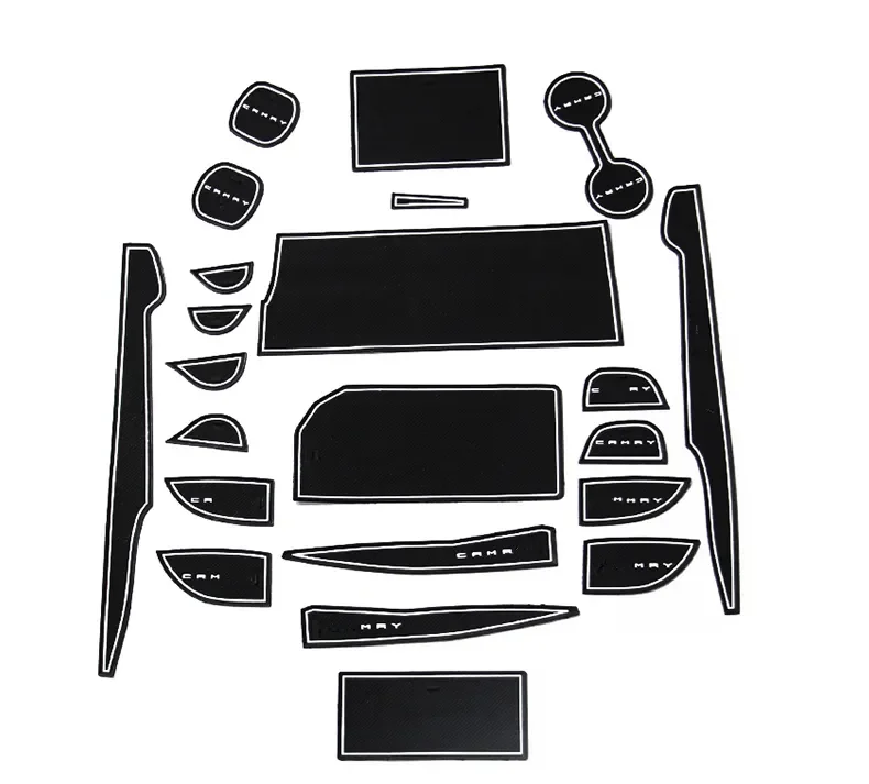 

Коврик с отделением для ворот для TOYOTA 2018 2019 2020 XV70 аксессуары для интерьера 20 шт. подстаканники Нескользящие коврики